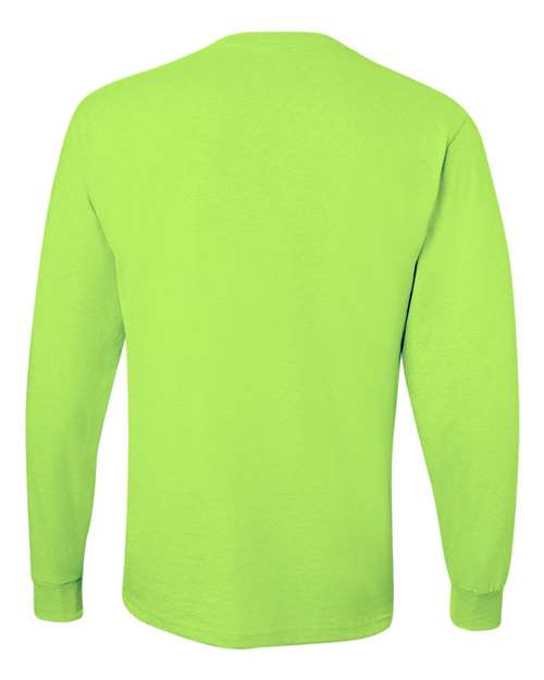 JERZEES 29LSR Safety Green — back