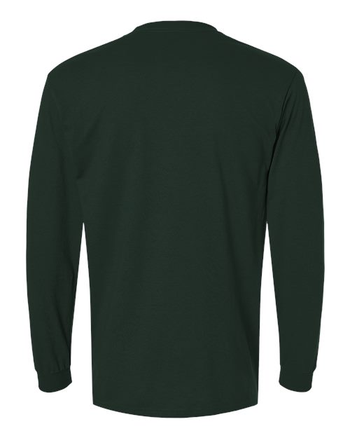 Gildan 8400 Forest Green — back
