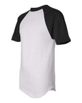 Augusta Sportswear 423 White/ Black — side