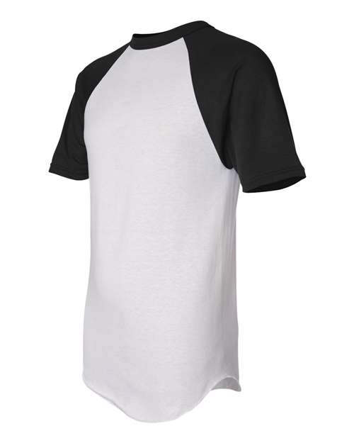 Augusta Sportswear 423 White/ Black — side