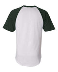 Augusta Sportswear 423 White/ Dark Green — back