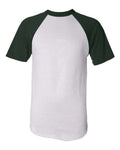 Augusta Sportswear 423 White/ Dark Green — front