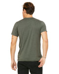 Unisex Heather CVC T-Shirt - Heather Military Green