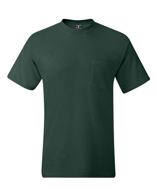 Hanes 5190 Deep Forest — front