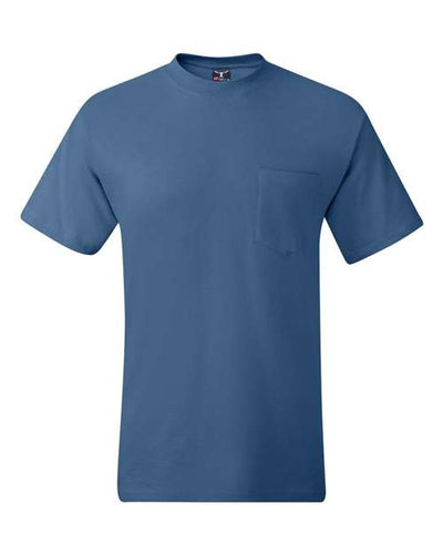 Hanes 5190 Denim Blue — front