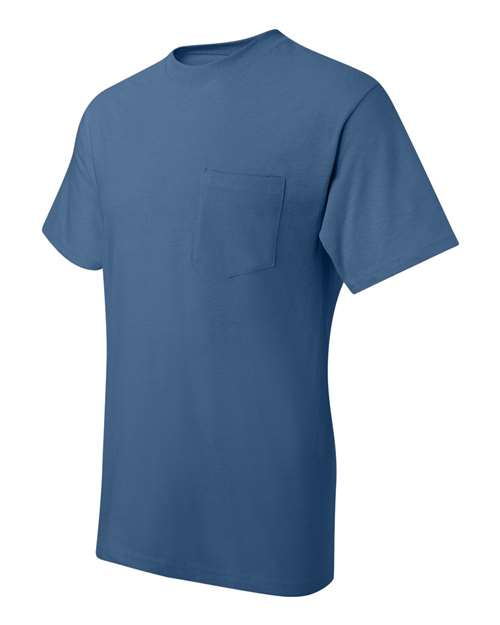 Hanes 5190 Denim Blue — side