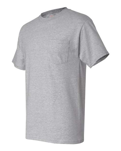 Hanes 5190 Light Steel — side