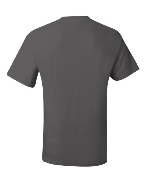 Hanes 5190 Smoke Grey — back