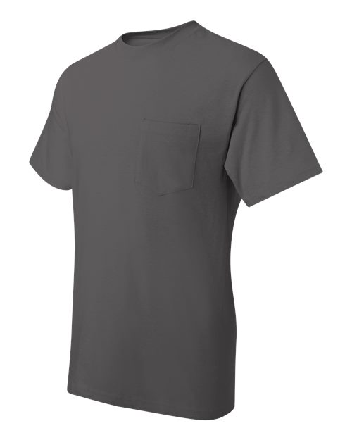 Hanes 5190 Smoke Grey — side