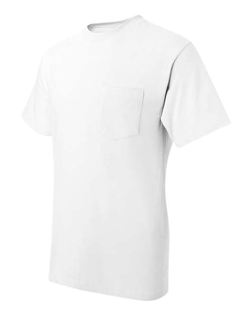 Hanes 5190 White — side