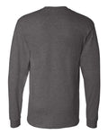 Hanes 5186 Charcoal Heather — back