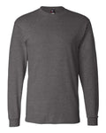 Hanes 5186 Charcoal Heather — front