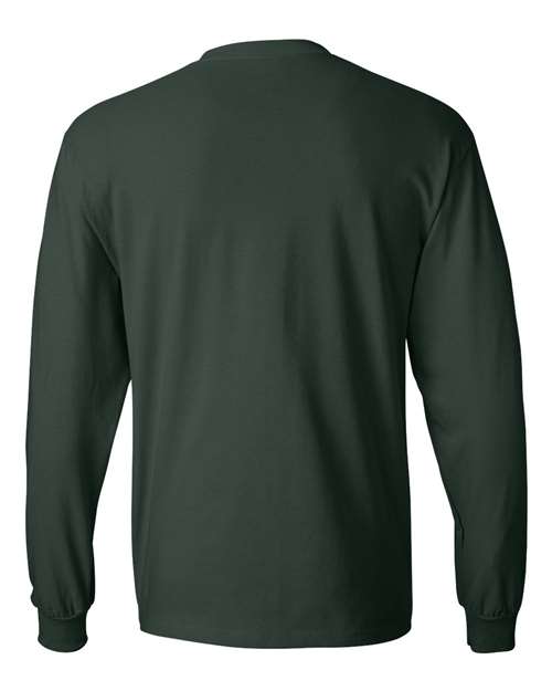 Hanes 5186 Deep Forest — back