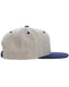 Yupoong 6089MT - Unisex 6-Panel Structured Flat Visor Classic Two-Tone Snapback - Heather / Navy