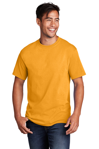 Unisex Core Cotton Tee - Gold