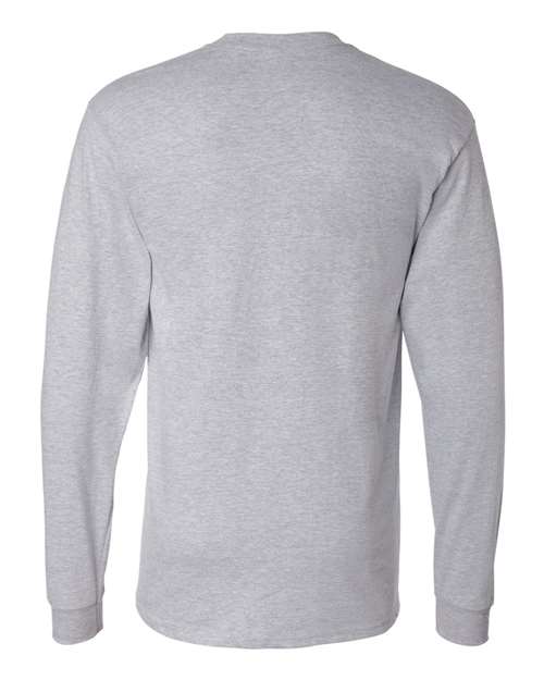 Hanes 5186 Light Steel — back