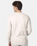 Hanes 5186 Natural — on model back