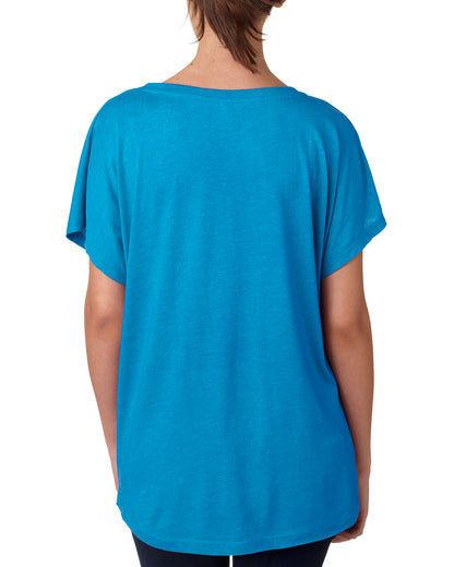 Women's Triblend Dolman - Vintage Turquoise