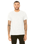 Unisex Poly-Cotton Short-Sleeve T-Shirt - Natural Slub