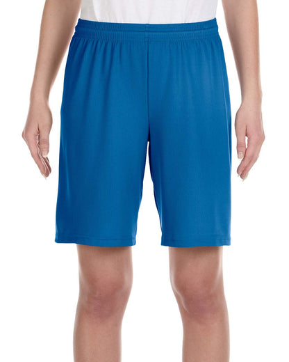 for Team 365 Youth Mesh 9" Short - Sport Royal