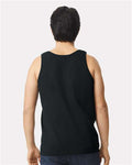 Gildan 2200 Black — on model back