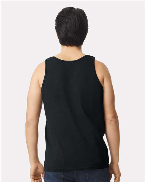 Gildan 2200 Black — on model back