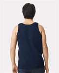 Gildan 2200 Navy — on model back