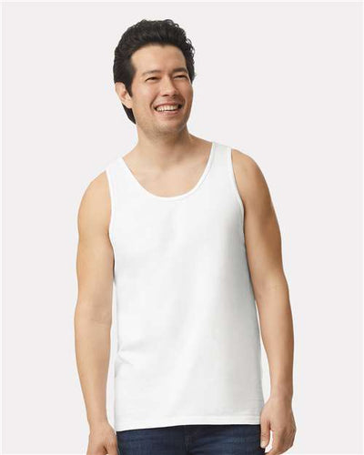 Gildan 2200 White — on model front