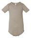 Bella + Canvas 100B - Infant Jersey Short-Sleeve One-Piece - Heather Stone