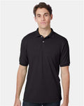 Hanes 054X Black — on model front
