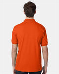 Hanes 054X Orange — on model back