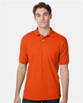 Hanes 054X Orange — on model front