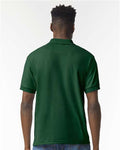Gildan 8800 Forest Green — on model back