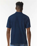 Gildan 8800 Navy — on model back
