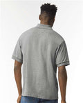 Gildan 8800 Sport Grey — on model back