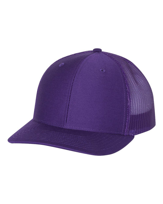 Snapback Trucker Cap - Purple