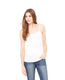 Bella + Canvas 1011 - Women's Baby Rib Spaghetti Strap Tank - White