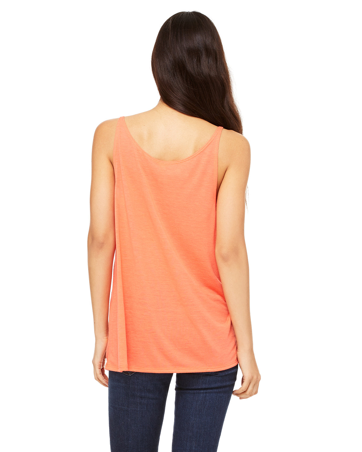 Women's Slouchy Tank - Coral