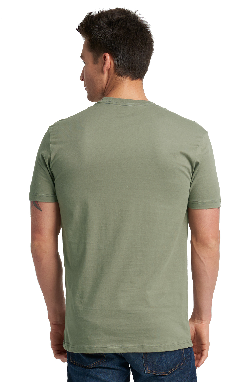 Unisex Cotton T-Shirt - Light Olive