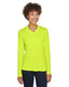Team 365 TT11WL - Women's Zone Performance Long-Sleeve T-Shirt - Safety Yellow