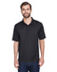 UltraClub 8210 - Men's Cool & Dry Mesh Piqué Polo - Black