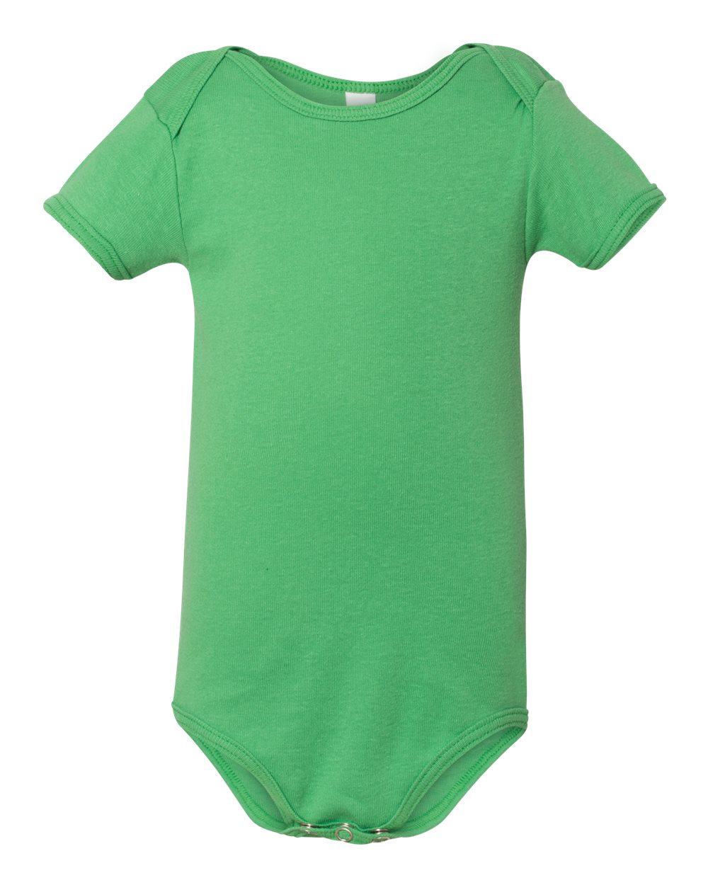 Infant Baby Rib Short-Sleeve One-Piece - Grass