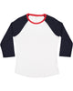 White / Navy / Red