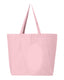 Q-Tees Q600 - 25L Jumbo Tote - Light Pink