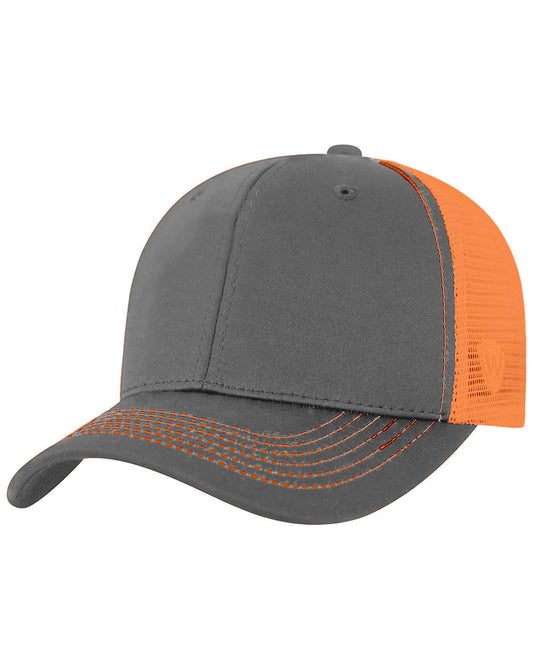 Unisex Ranger Cap - Charcoal / Neon Orange