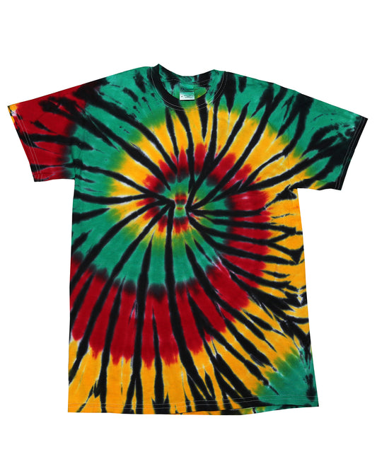 Youth 100% Cotton T-Shirt - Rasta Web