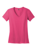 Women's Perfect Weight V-Neck Tee - Dark Fuchsia