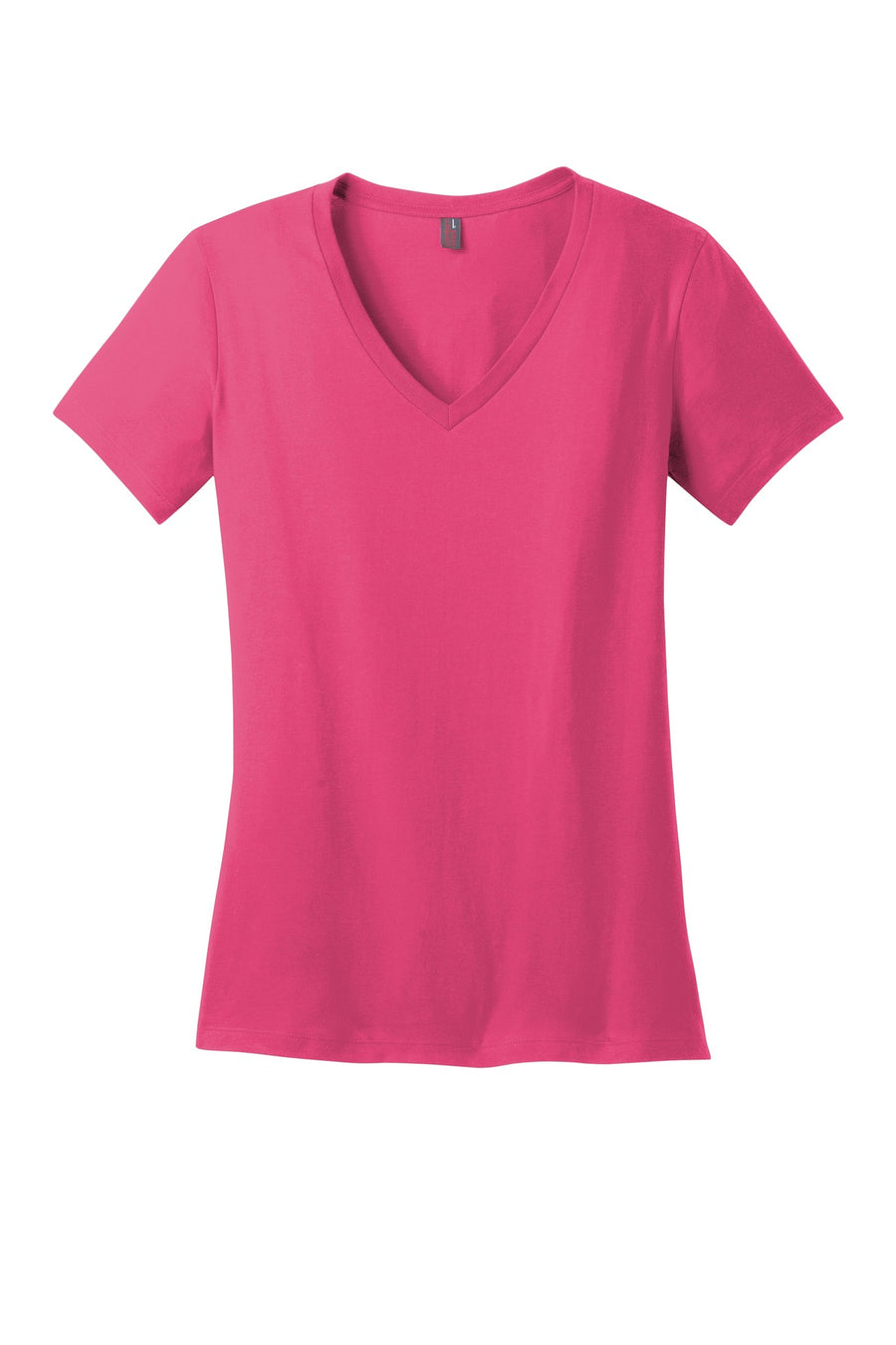 Women's Perfect Weight V-Neck Tee - Dark Fuchsia