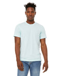 Unisex Sueded T-Shirt - Heather Ice Blue