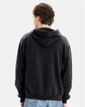 Hanes F280 Black — on model back